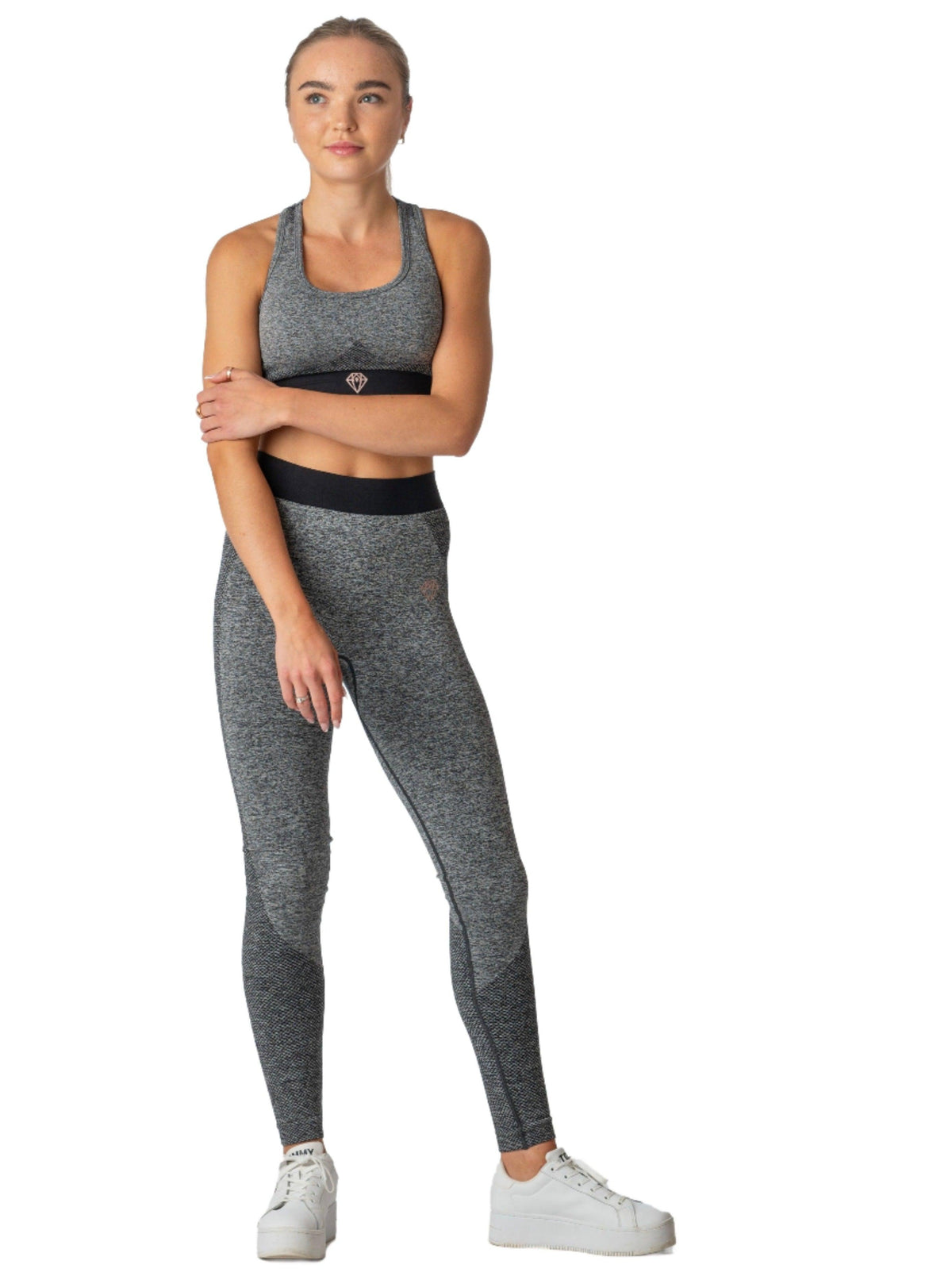 Power Sports Bra (Graphite) - Eclat Equestrian Online