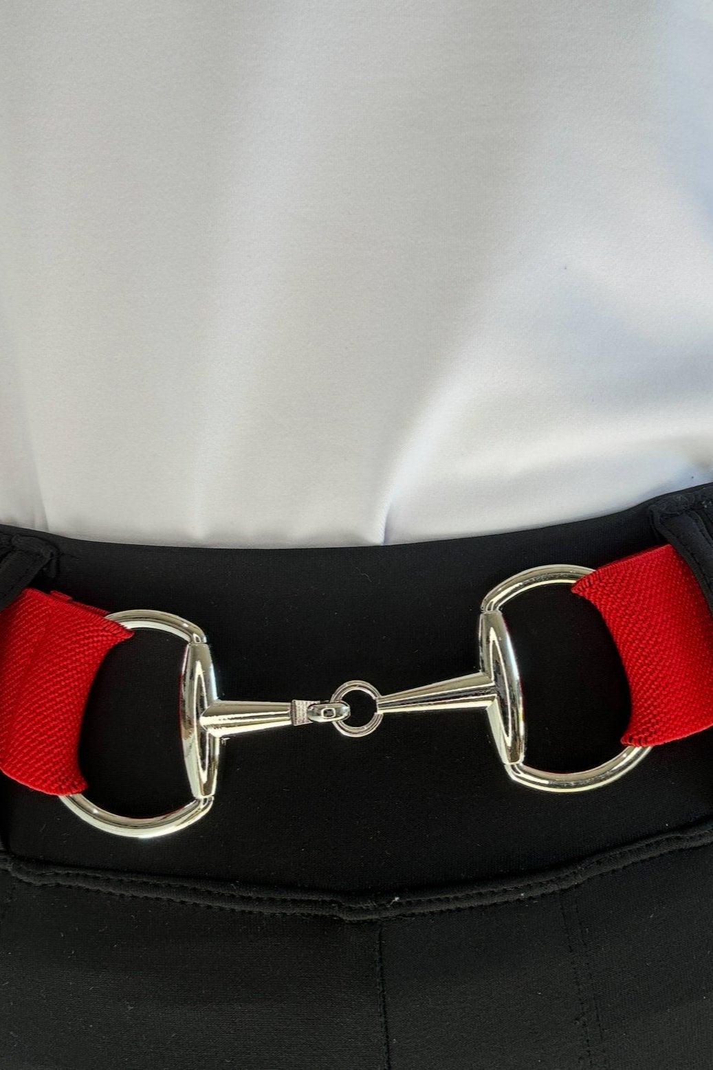 Snaffle Belt (Ruby) - Eclat Equestrian Online