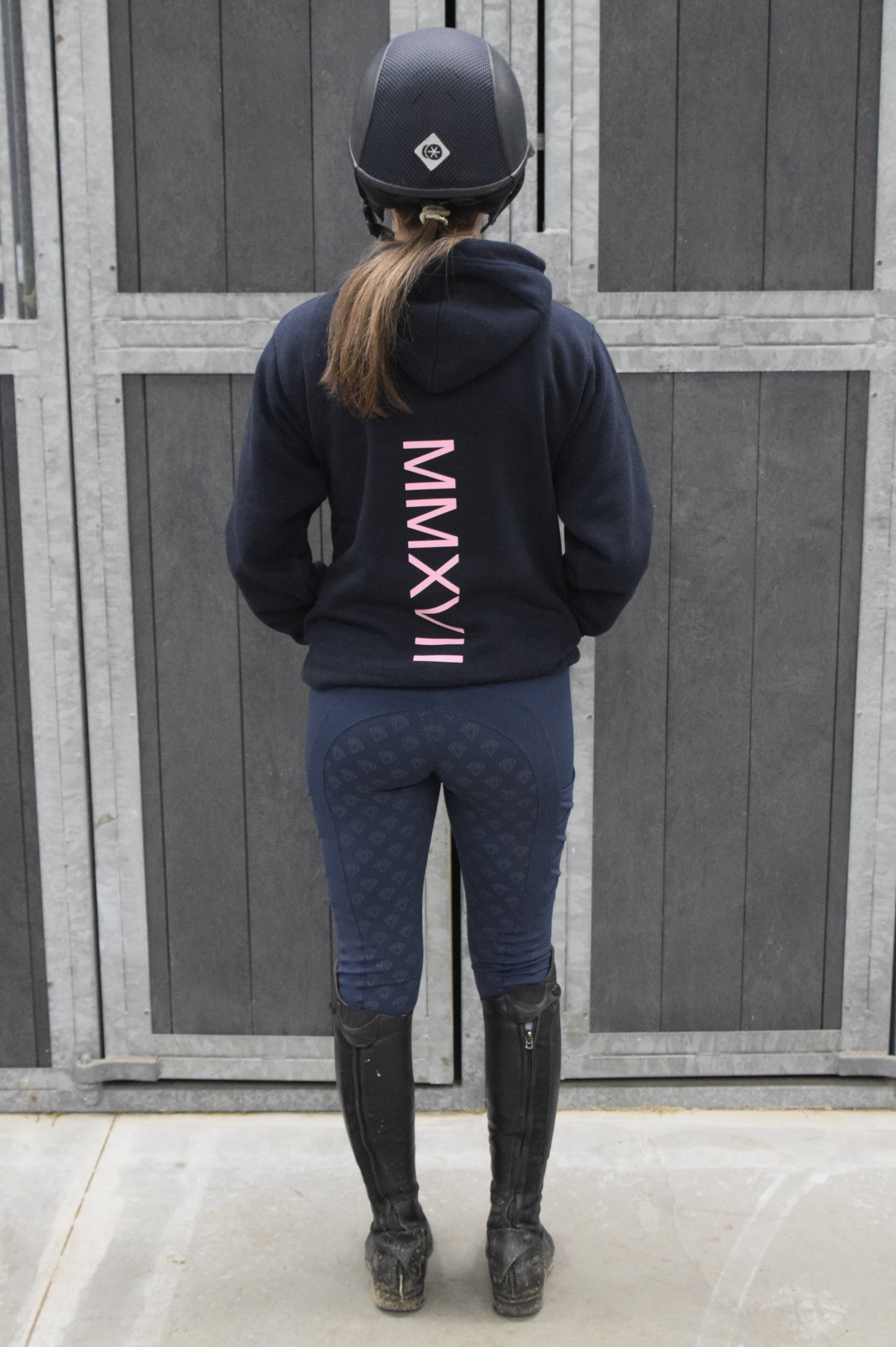 Roman Hoodie (Navy) - Eclat Equestrian Online