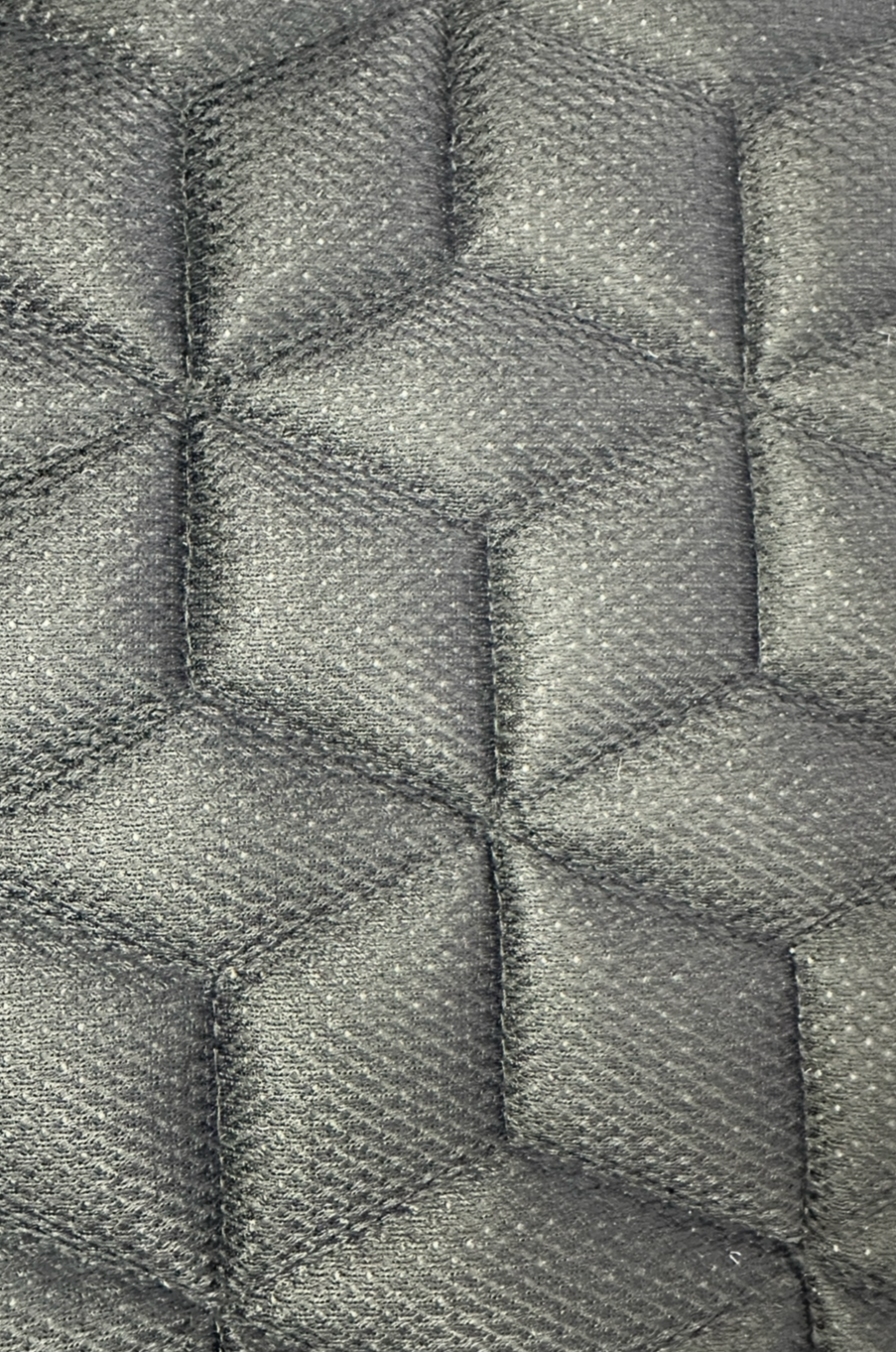Velvet Silhouette Pad (Grey) - Eclat Equestrian Online