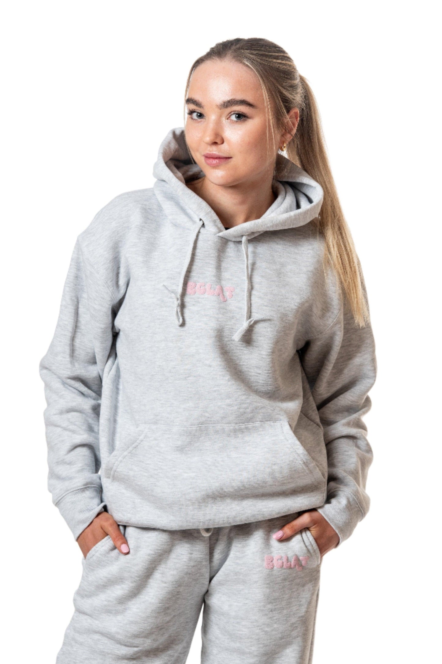 Season One Puff Hoodie (Grey) - Eclat Equestrian Online