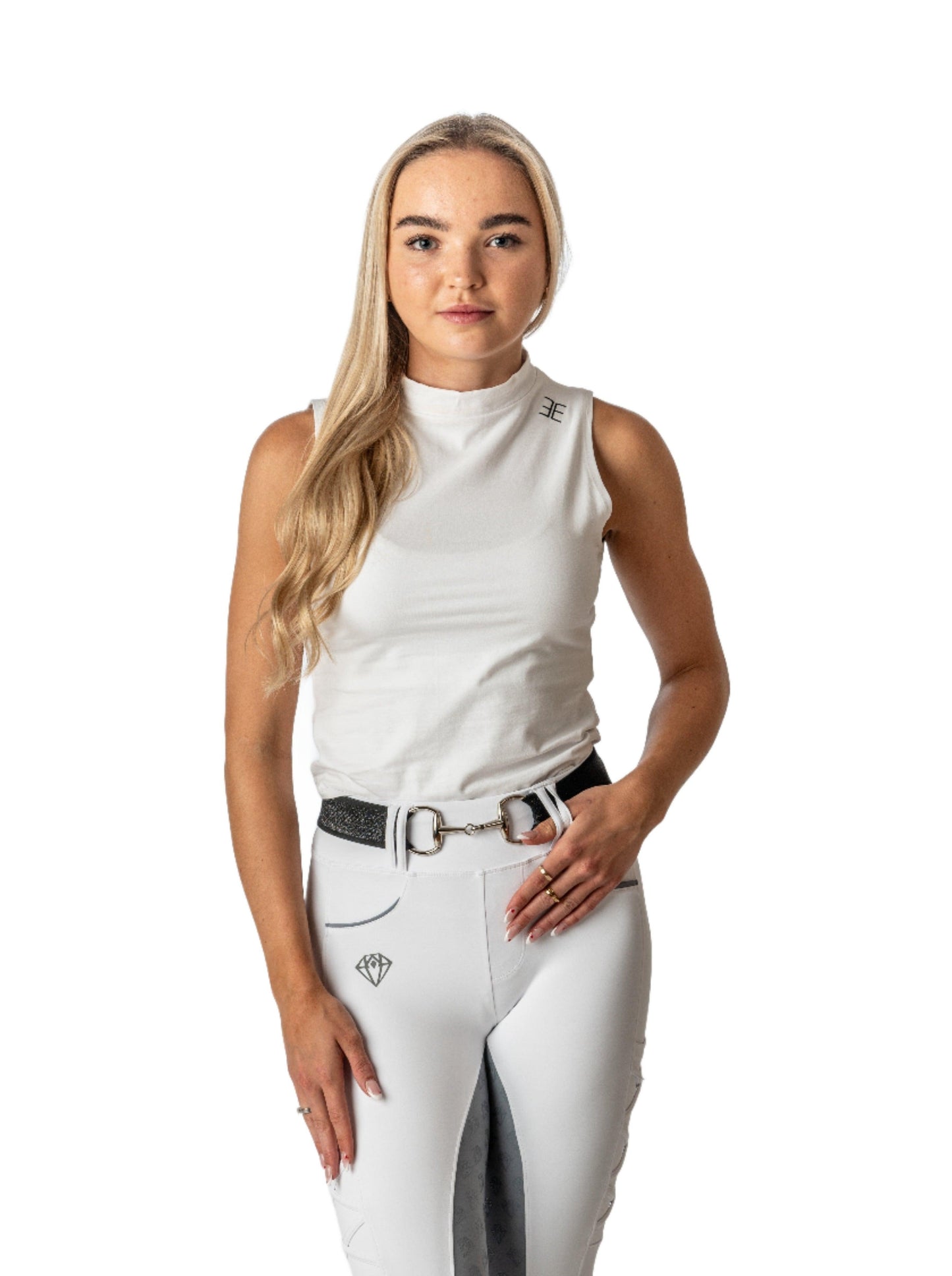 Sleeveless Top (White)