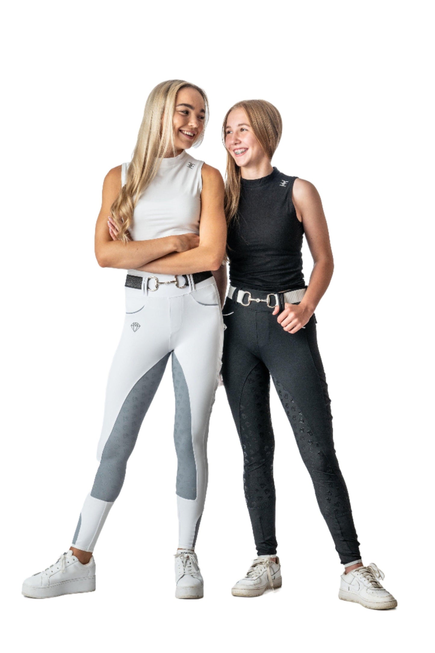 Full Seat Riding Leggings 'LegUps' (Black) - Eclat Equestrian Online