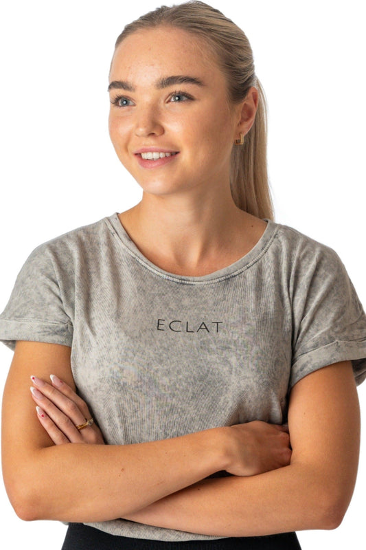 Acid Wash Tee - Eclat Equestrian Online