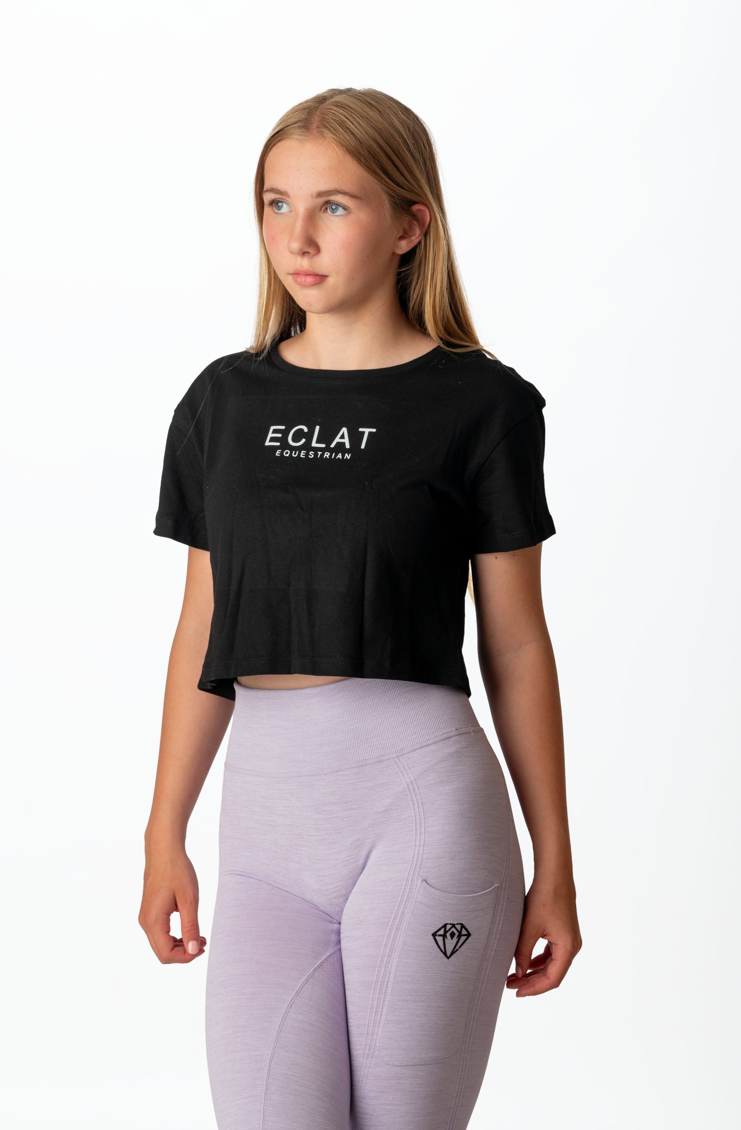 Cropped Tee (Black)