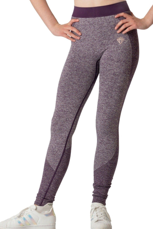 Power Leggings (Purple) - Eclat Equestrian Online