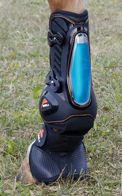eShock Integrated Tendon & Overreach Boots by eQuick - Eclat Equestrian Online