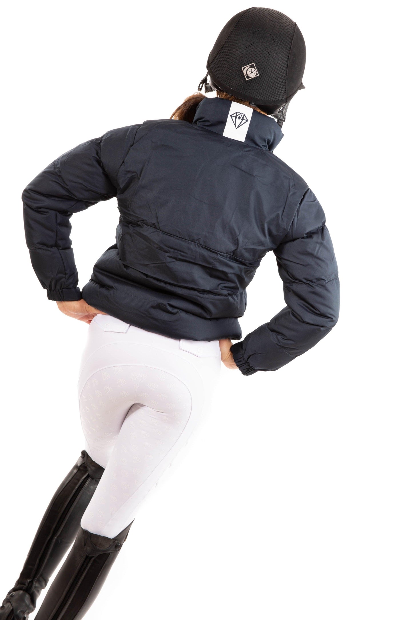 Puffer Jacket (Navy) - Eclat Equestrian Online