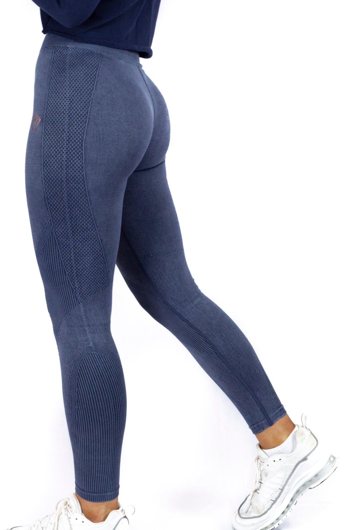 Denim Look Leggings (Blue) - Eclat Equestrian Online