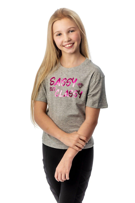 Young Rider 'Sassy but Classy' Tee - Eclat Equestrian Online
