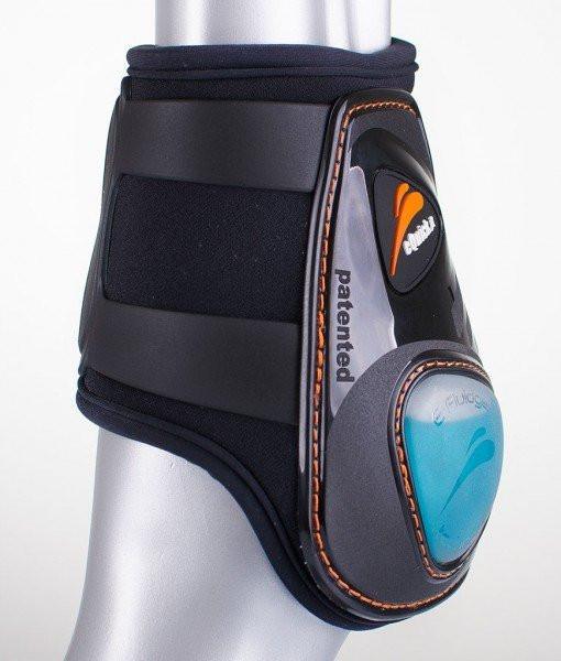 eShock Rear / Fetlock Boots (Brown) - Eclat Equestrian Online