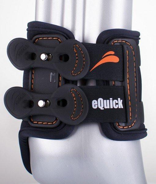eShock Rear / Fetlock Boots (Black, Size S & L) - Eclat Equestrian Online