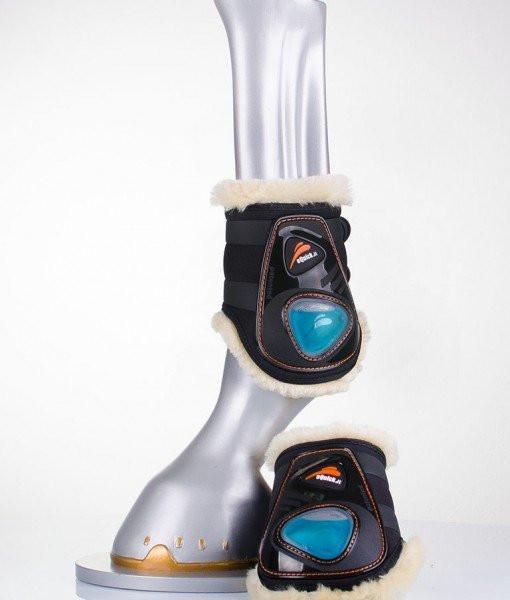 eShock Rear / Fetlock Boots (Black, Size S & L) - Eclat Equestrian Online
