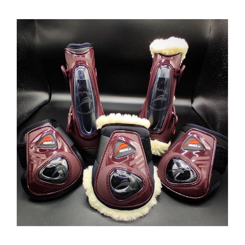 eShock Legend Rear (Brown) - Eclat Equestrian Online