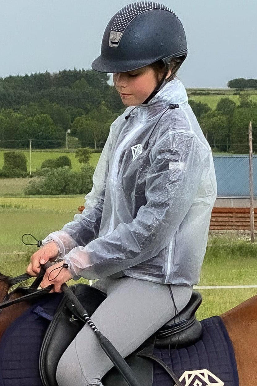 Clear Rain Jacket (Unisex) - Eclat Equestrian Online
