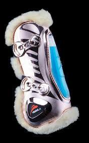 eShock Front / Tendon Boots by Equick (Limited Edition Rose Gold) - Eclat Equestrian Online