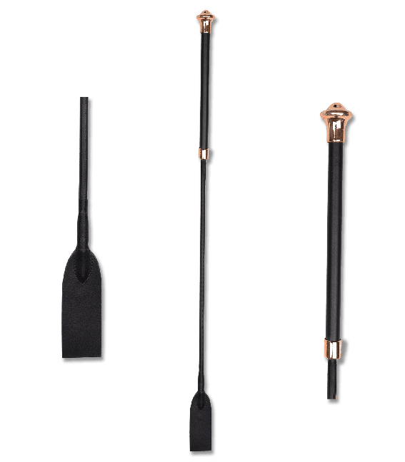 Rose Gold Jump Whip - Eclat Equestrian Online