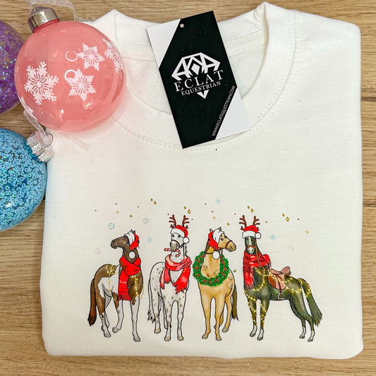Christmas Horse Jumper