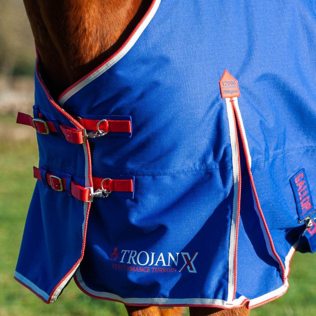 Trojan Xtra 200g Dual Turnout Rug and Neck Set