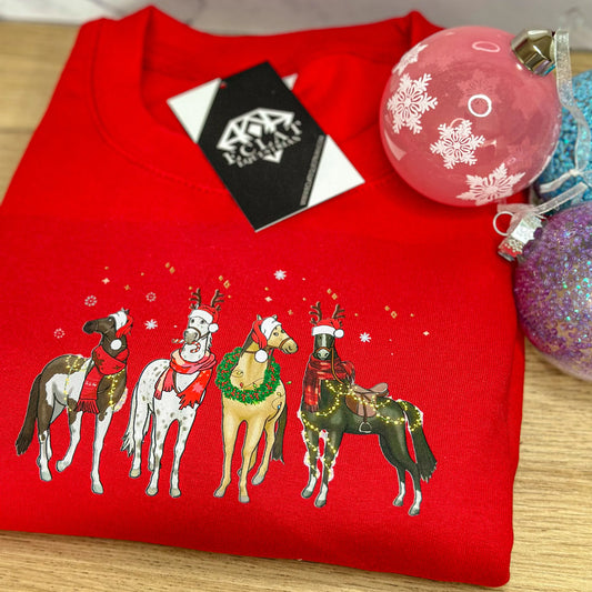 Young Rider Christmas Horse Jumper