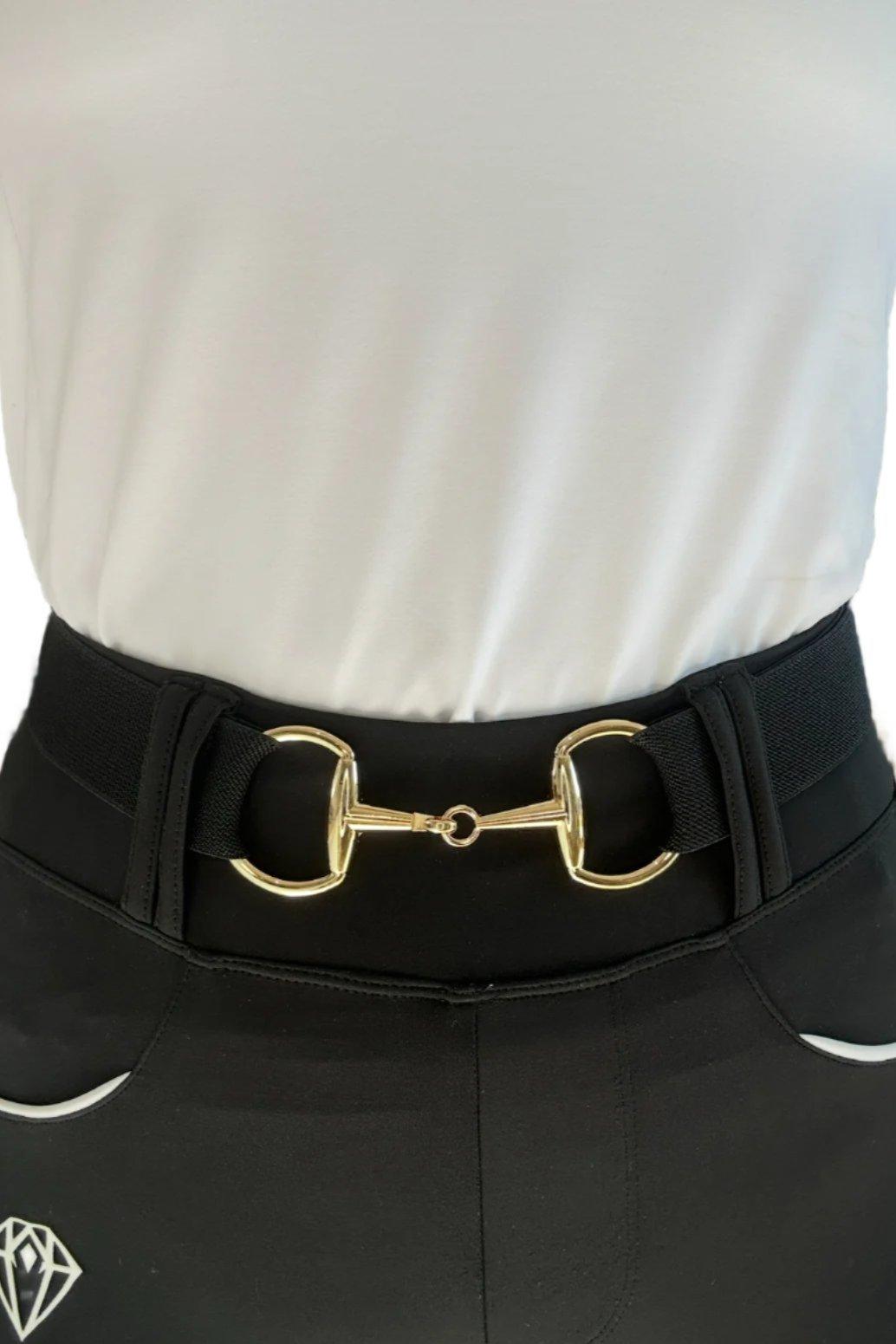 Snaffle Belt (Black/Gold)