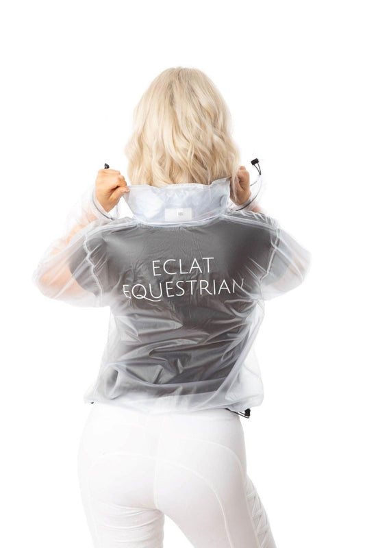 Clear Rain Jacket (Unisex) - Eclat Equestrian Online