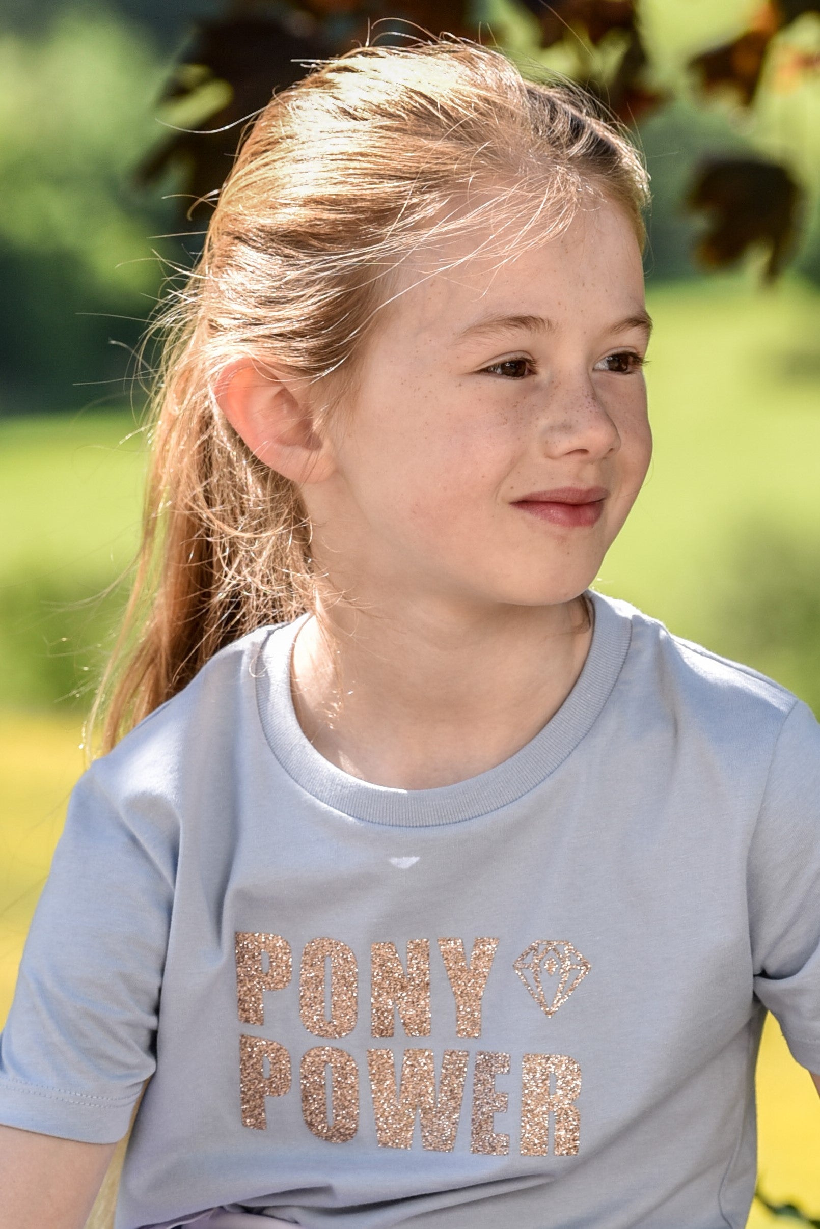 Young Rider 'PONY POWER' Tee - Eclat Equestrian Online