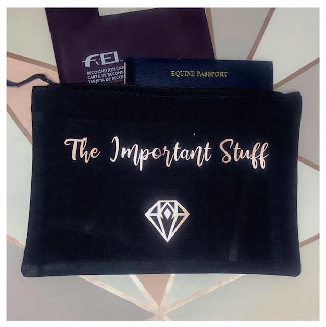 'The Important Stuff' Pouch