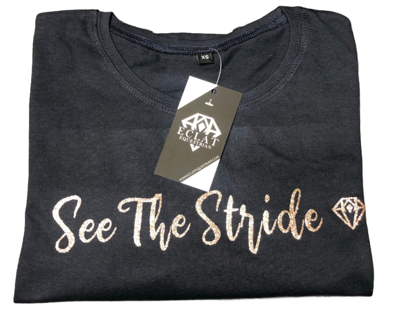 'See The Stride' Glitter Tee