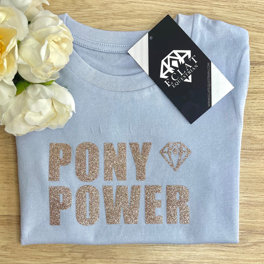 Young Rider 'PONY POWER' Tee